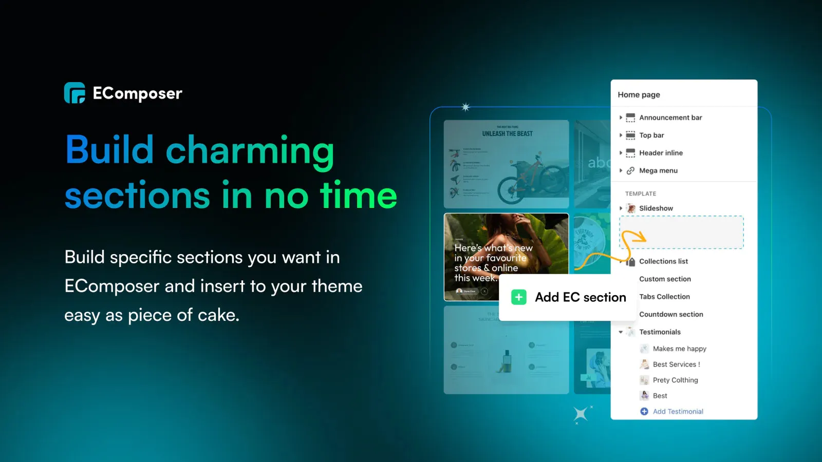 EComposer Landing Page Builder