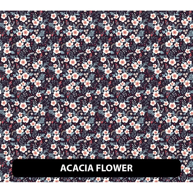 Floral Orajet 3164 Patterned Adhesive Vinyl (11" x 12")