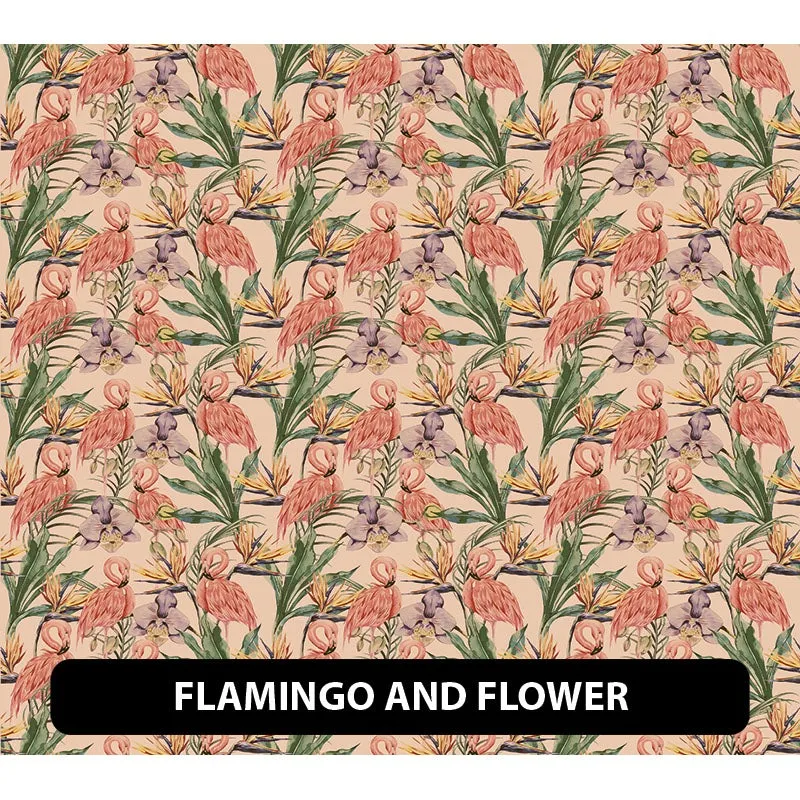 Floral Orajet 3164 Patterned Adhesive Vinyl (11" x 12")