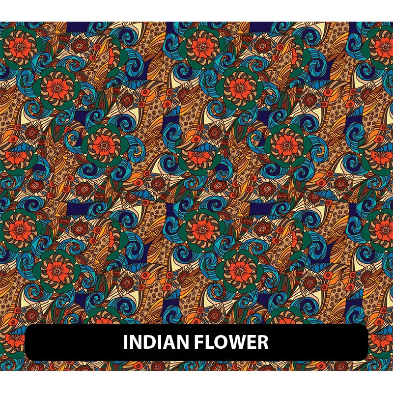 Floral Orajet 3164 Patterned Adhesive Vinyl (11" x 12")
