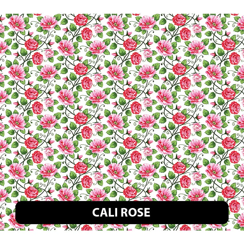 Floral Orajet 3164 Patterned Adhesive Vinyl (11" x 12")