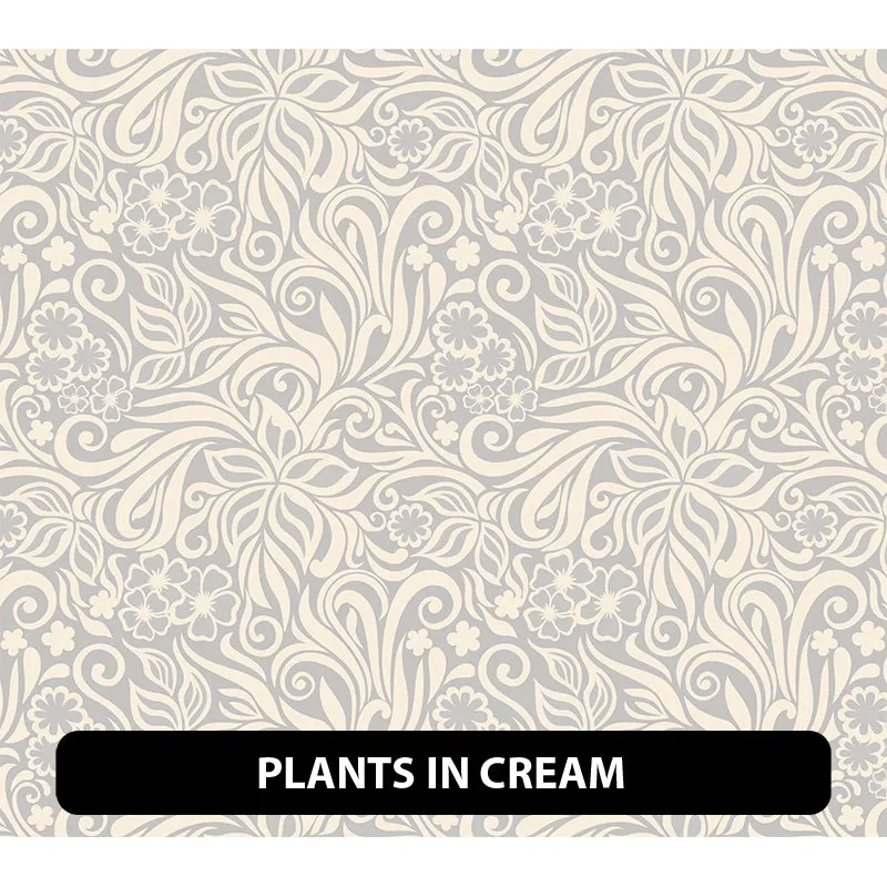 Floral Orajet 3164 Patterned Adhesive Vinyl (11" x 12")