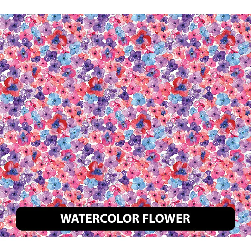 Floral Orajet 3164 Patterned Adhesive Vinyl (11" x 12")