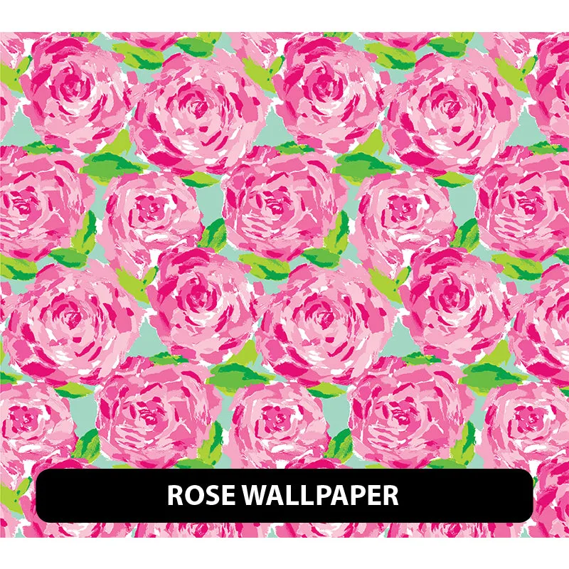Floral Orajet 3164 Patterned Adhesive Vinyl (11" x 12")