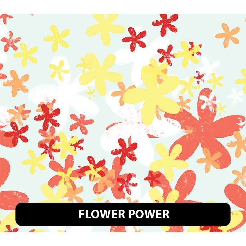 Floral Orajet 3164 Patterned Adhesive Vinyl (11" x 12")