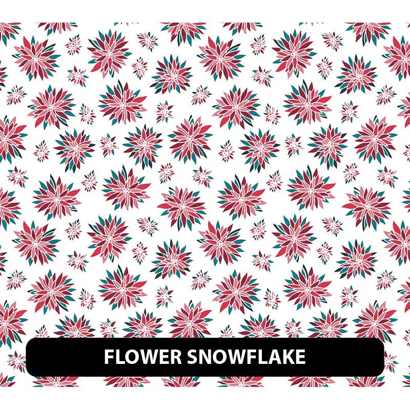 Floral Orajet 3164 Patterned Adhesive Vinyl (11" x 12")