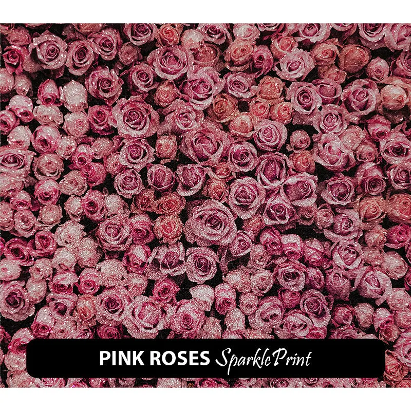 Floral Sparkleprint Patterned HTV (13.5" x 12")