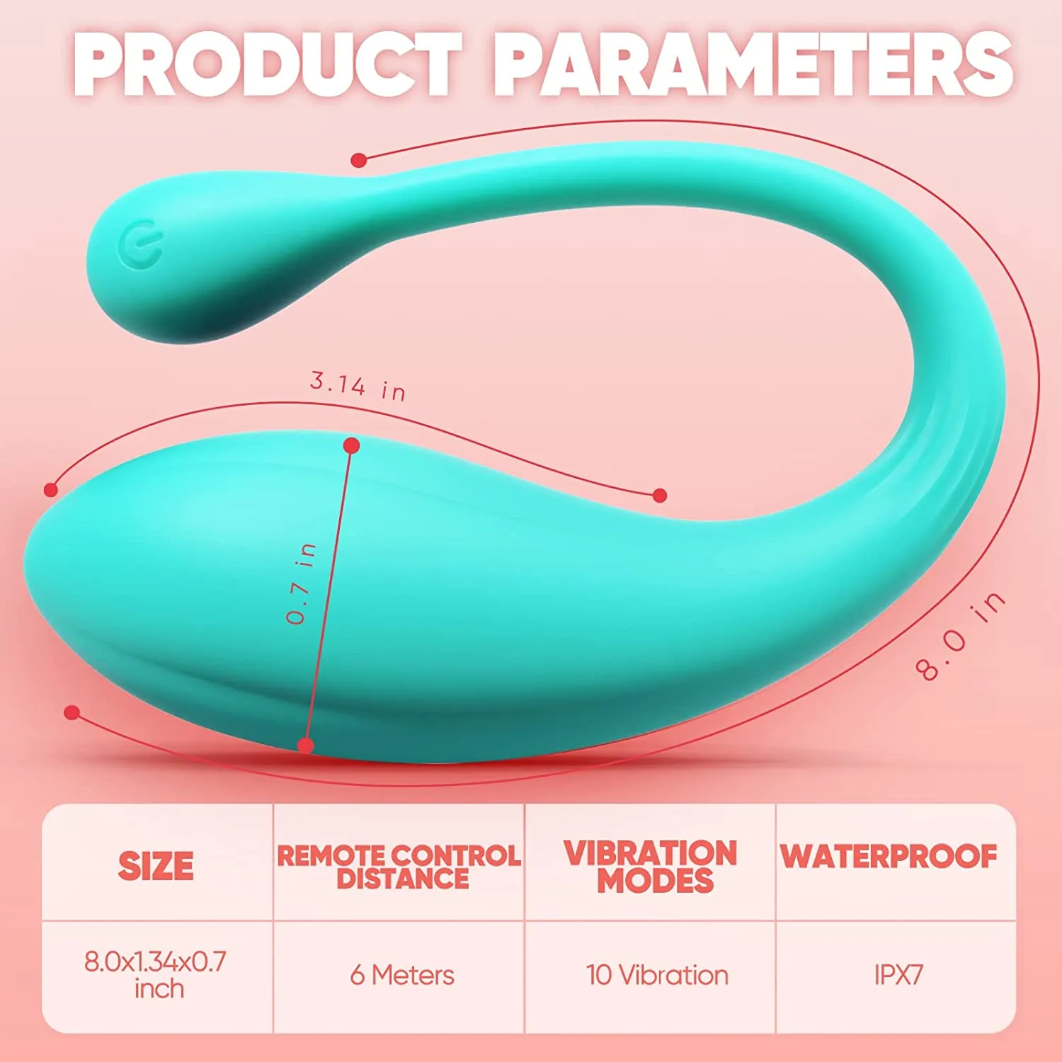 G Spot Couple Vibrator for Women with 10 Vibrations