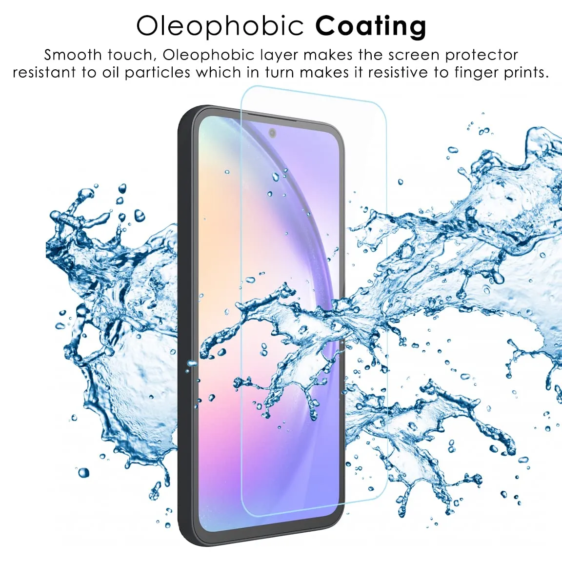 Galaxy A54 Tempered Glass Screen Protector Guard | GLaS - 2 Pack