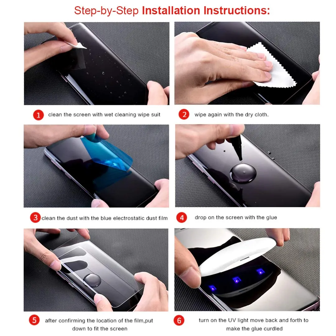 Galaxy Note 10 Plus Tempered Glass Screen Protector Guard | GLaS - 1 Pack