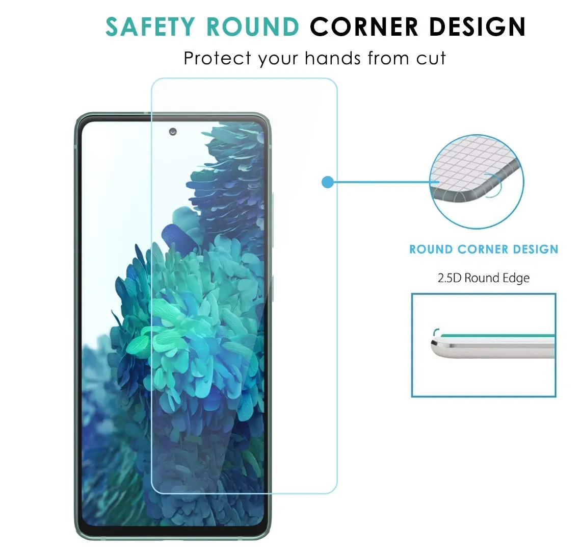 Galaxy S20 FE Tempered Glass Screen Protector Guard | GLaS - 2 Pack