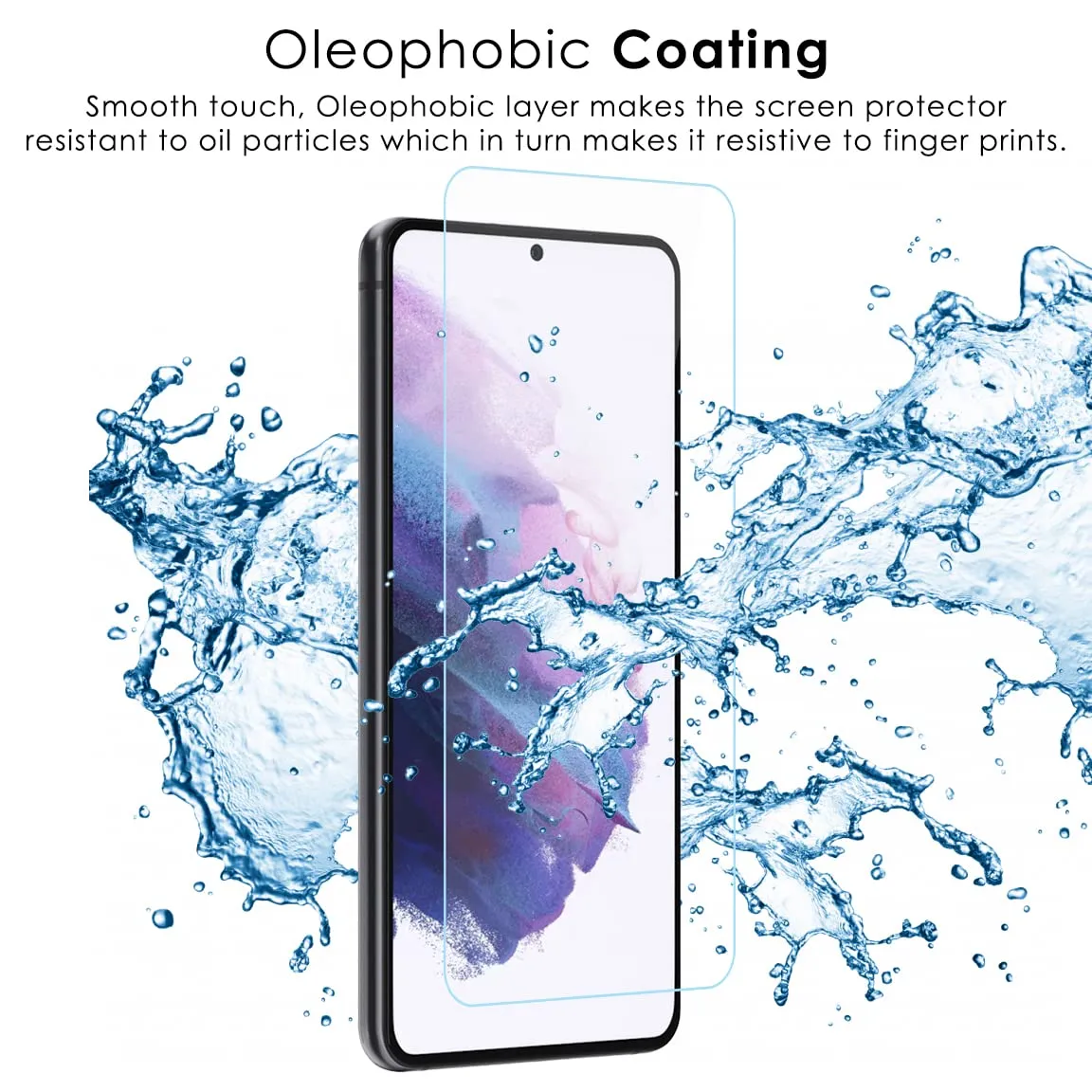 Galaxy S21 FE Tempered Glass Screen Protector Guard | GLaS - 2 Pack