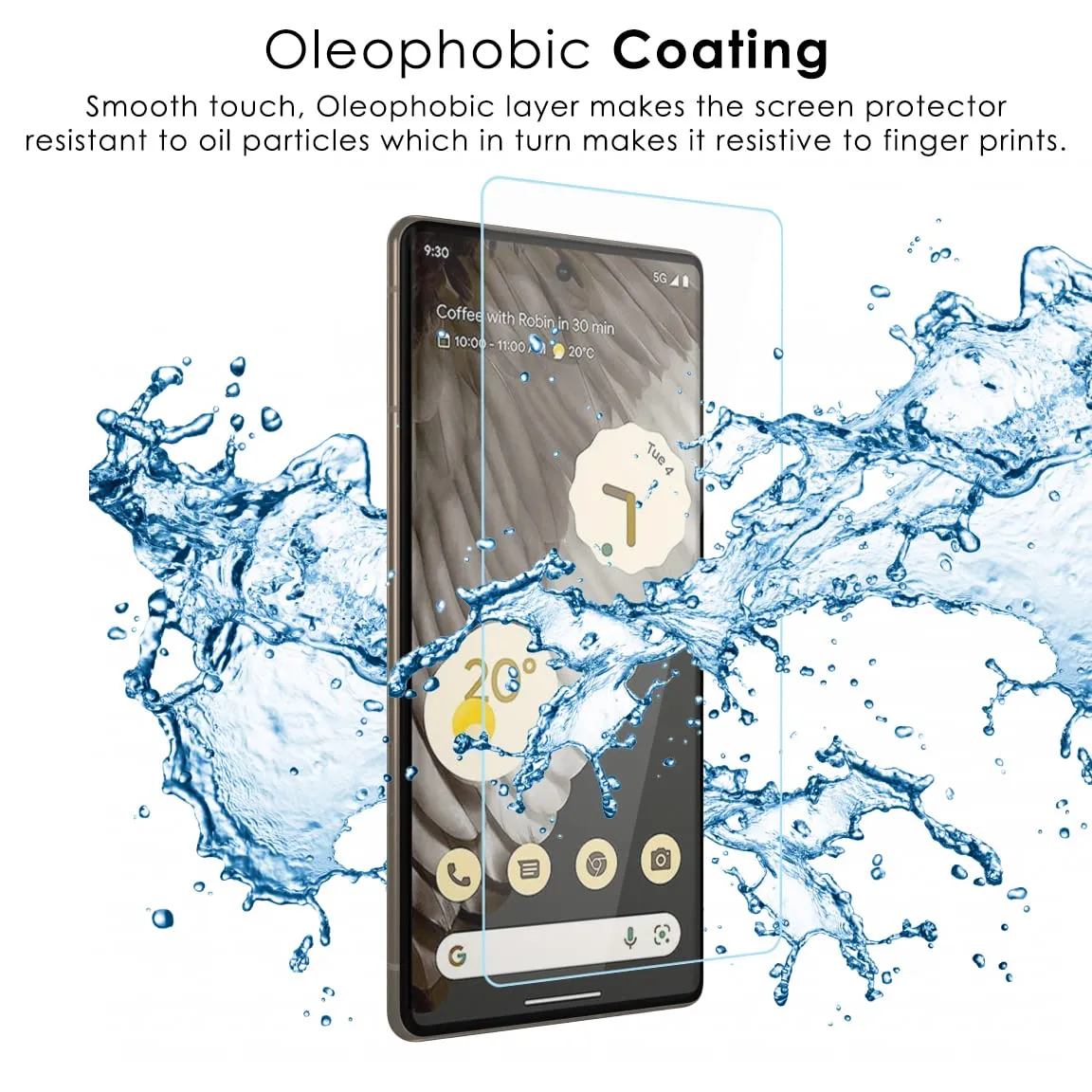 Google Pixel 7 Tempered Glass Screen Protector Guard | GLaS - 2 Pack