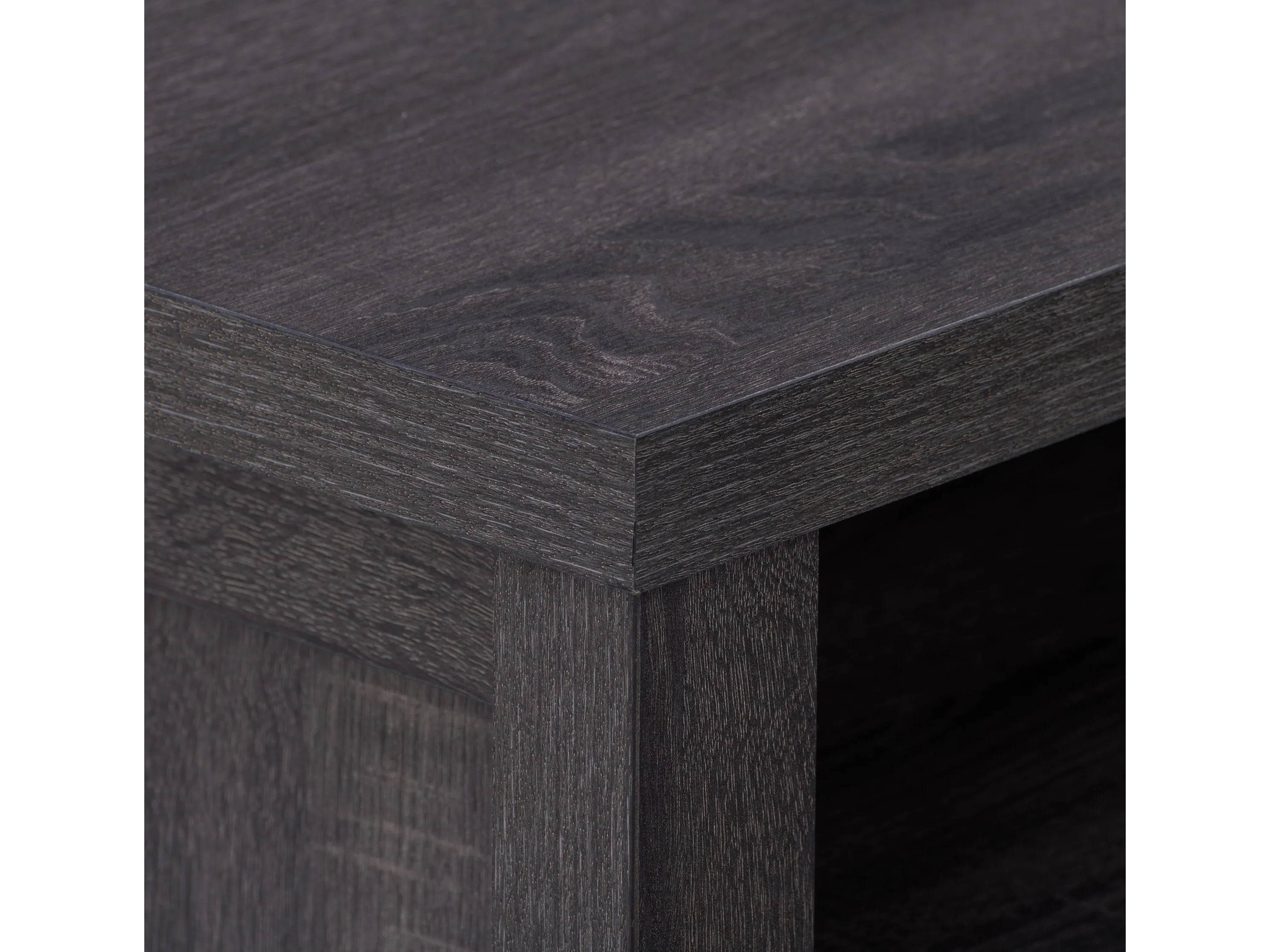 Grey Wood TV Stand, TVs up to 85"