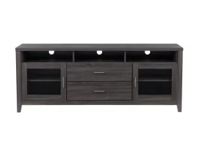 Grey Wood TV Stand, TVs up to 85"