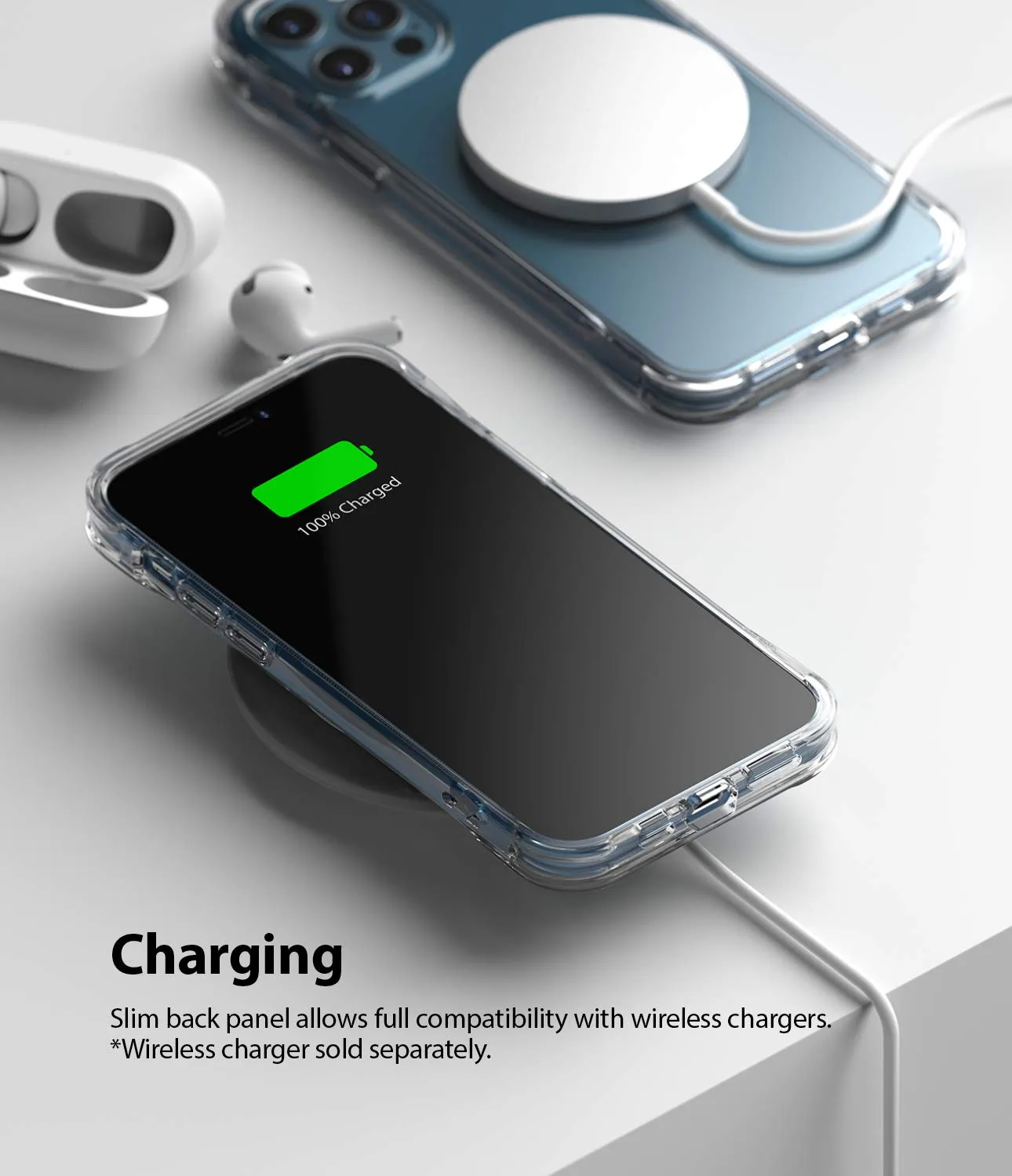 iPhone 12 / 12 Pro Back Cover Case | Fusion Plus - Clear