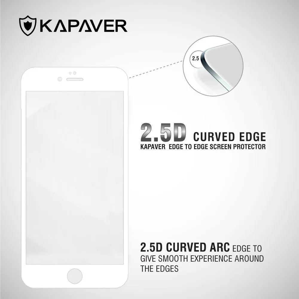 iPhone 6 Plus / 6S Plus Tempered Glass Screen Protector Guard | EDGE TO EDGE - 1 Pack