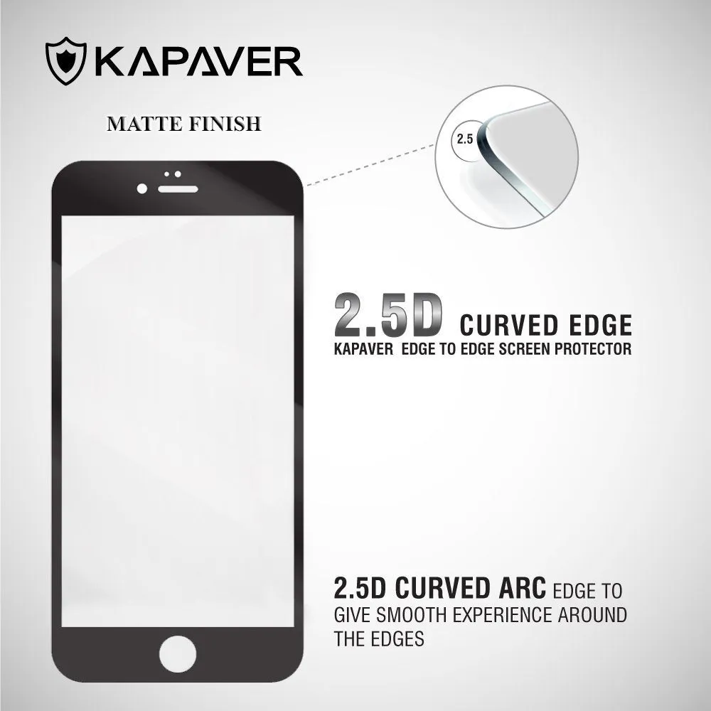 iPhone 6 Plus / 6S Plus Tempered Glass Screen Protector Guard | EDGE TO EDGE - 1 Pack