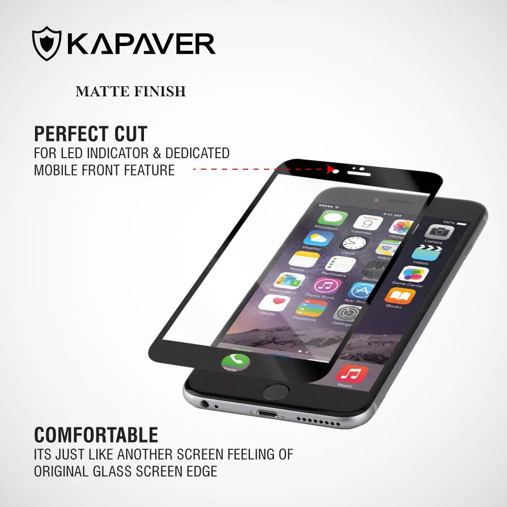 iPhone 6 Plus / 6S Plus Tempered Glass Screen Protector Guard | EDGE TO EDGE - 1 Pack