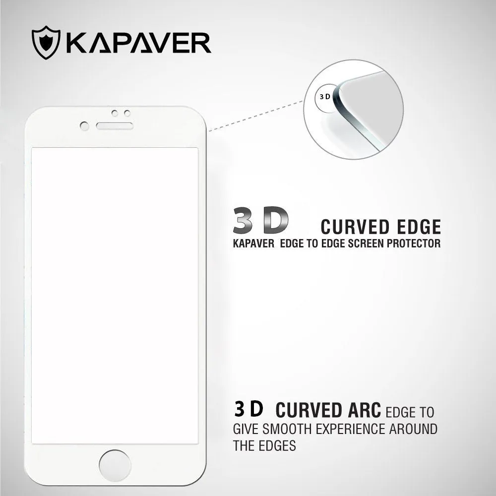 iPhone 7 Plus Tempered Glass Screen Protector Guard | EDGE TO EDGE - 1 Pack
