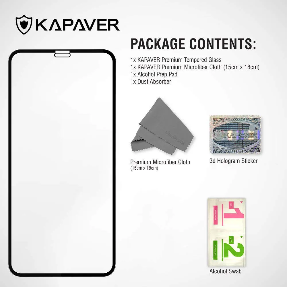 iPhone XS/iPhone X Tempered Glass Screen Protector Guard | GLaS - 1 Pack