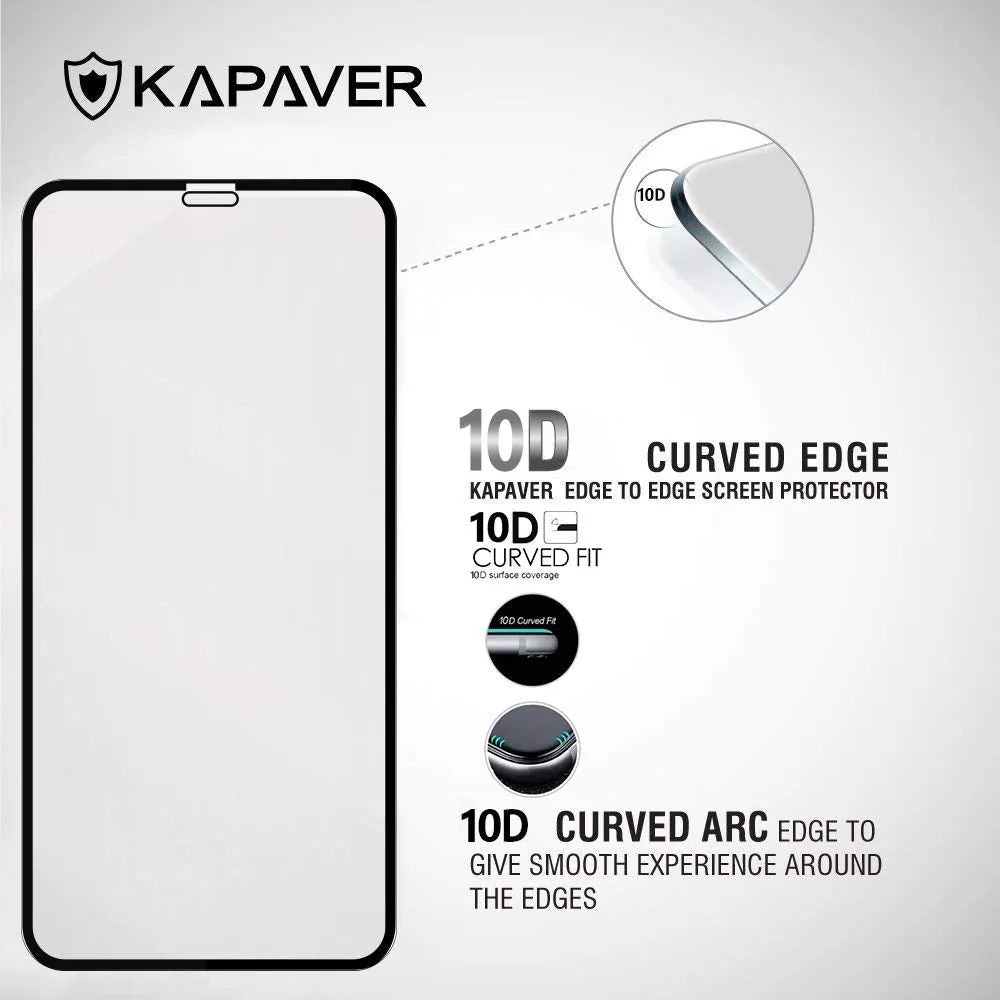 iPhone XS/iPhone X Tempered Glass Screen Protector Guard | GLaS - 1 Pack