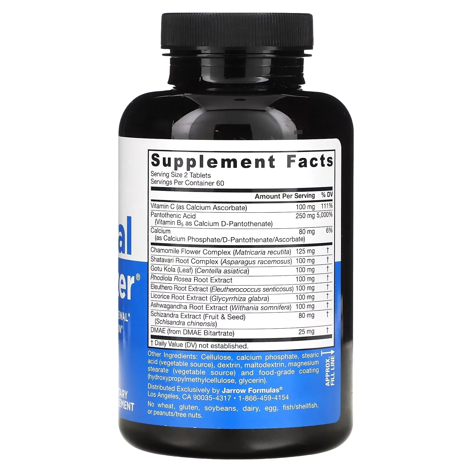 Jarrow Formulas Adrenal Optimizer, 120 Tablets