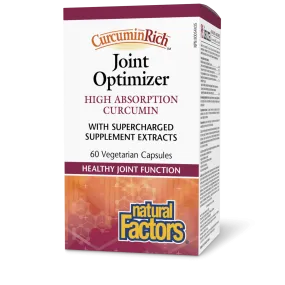 Joint Optimizer High Absorption Curcumin by Natural Factors, 60 Softgels