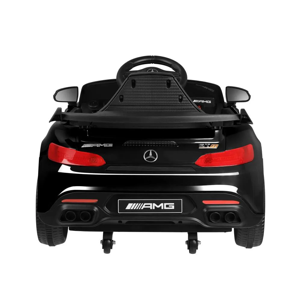Kids Ride On Car Mercedes-Benz AMG GTR Licensed Remote Electric Toy Gift 12V Black