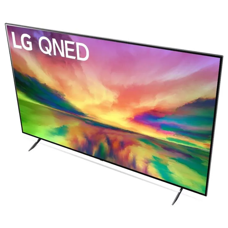 LG 75QNED80URA | Téléviseur intelligent 75" QNED 4K - NanoCell à points quantiques - Série QNED80URA - HDR - Processeur a7 AI Gen6 4K - Noir