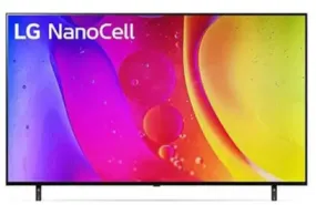 LG 75" Class 4K UHD NanoCell 80 Series Smart TV w/ AI ThinQ (75NANO80AQA)
