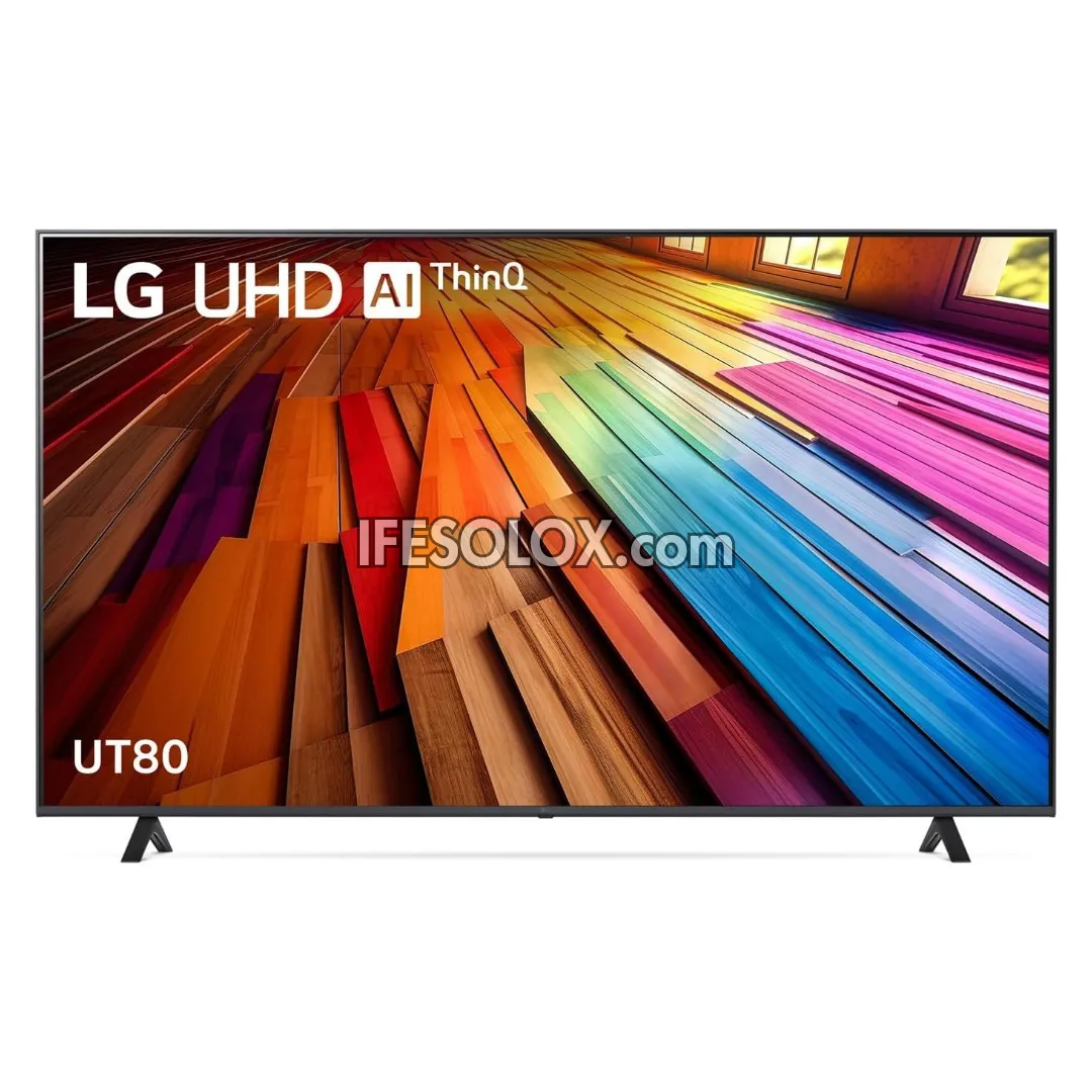 LG 86 Inch UT80 Series AI Thinq webOS Smart 4K UHD 2024 Frameless TV   2 Years Warranty - Brand New