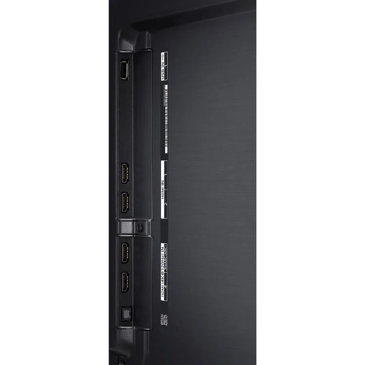 LG 86QNED80URA | Téléviseur intelligent 86" QNED 4K - NanoCell à points quantiques - Série QNED80URA - HDR - Processeur a7 AI Gen6 4K - Noir