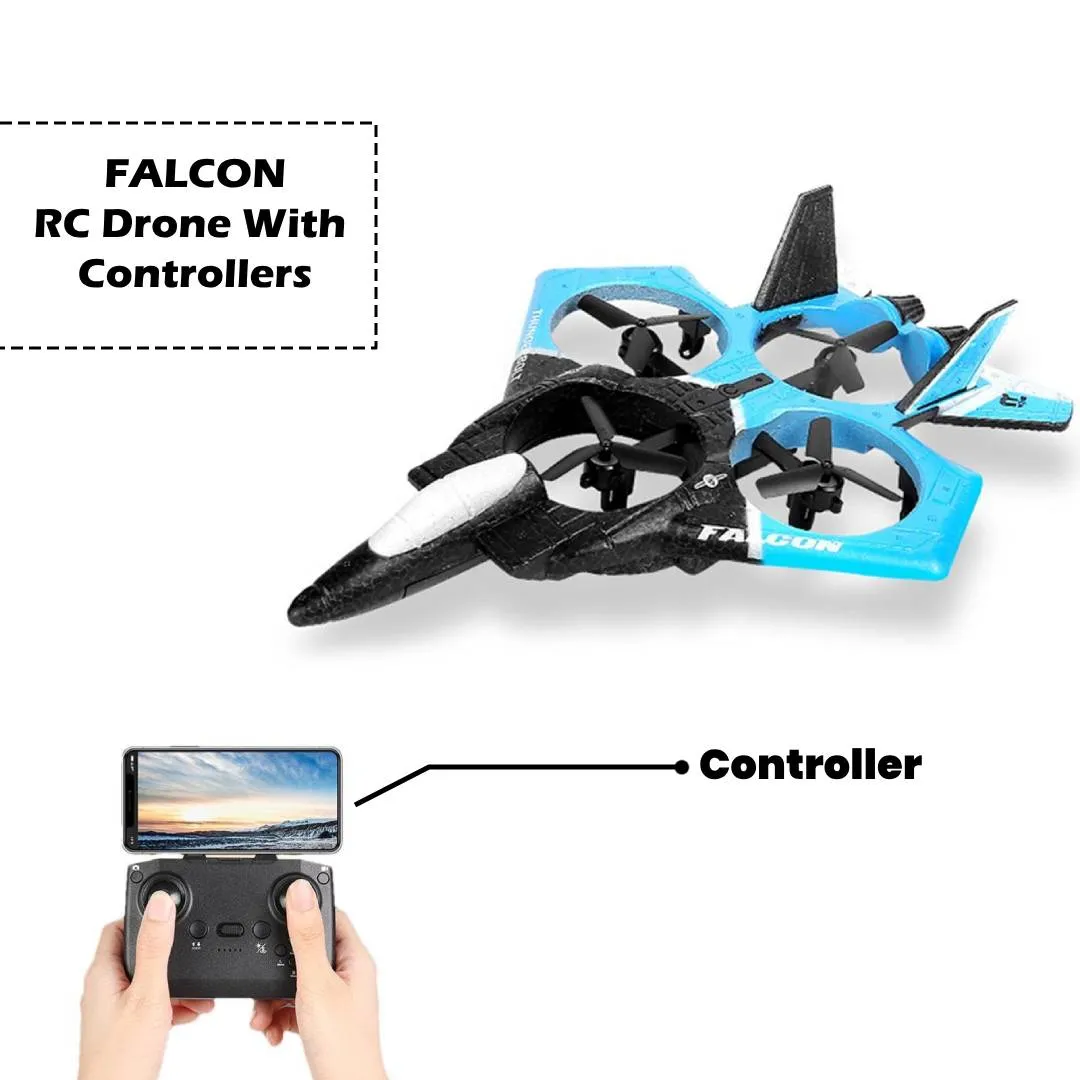 LH-X72S RC Fighter Drone With Remote