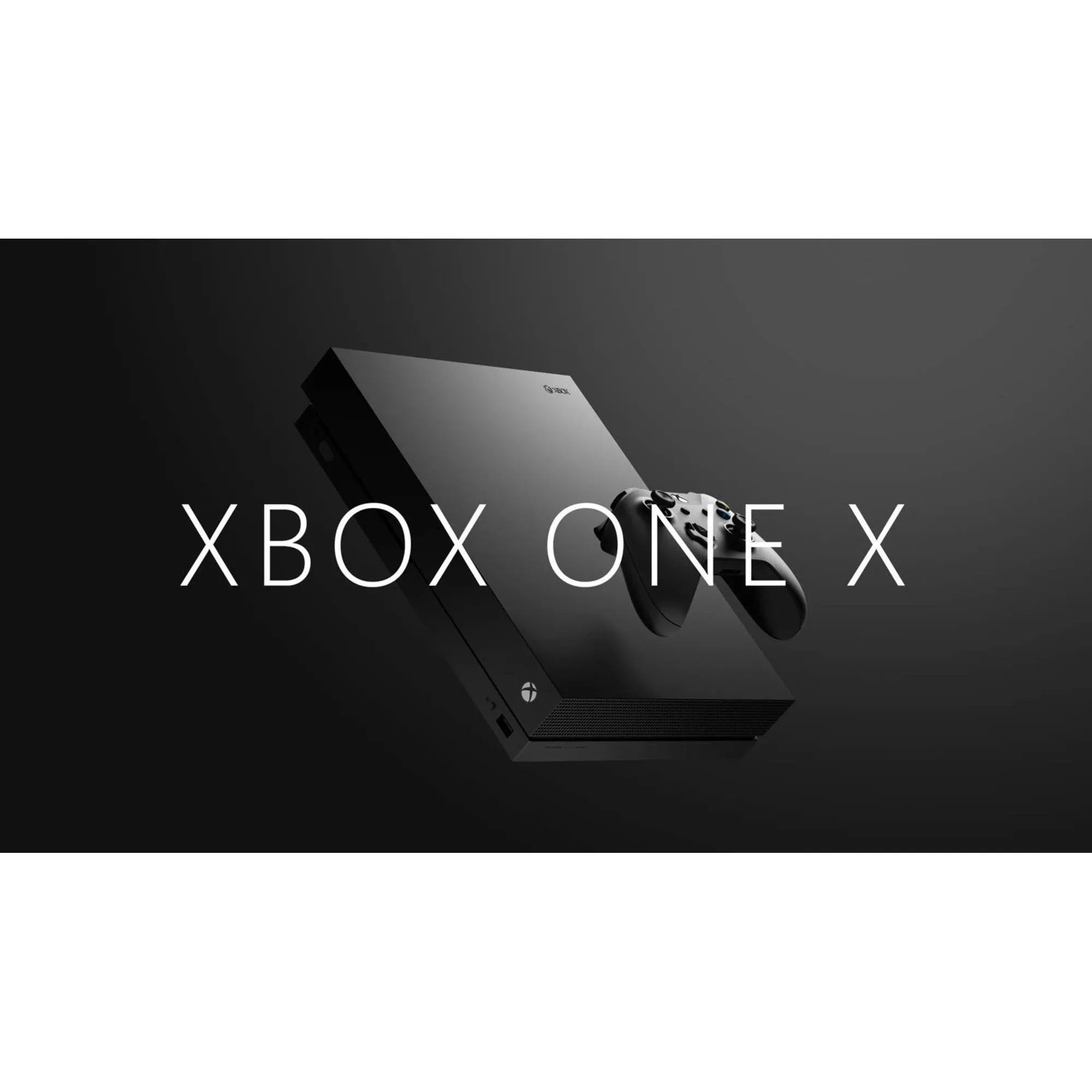 Microsoft Xbox One X 1TB Gaming Console Black with 2 Controller Included BOLT AXTION Bundle Used