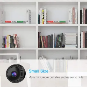 Mini 1080P Wireless Night Vision Security Camera with 150° Wide-Angle Lens by Lexuma
