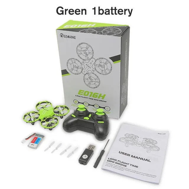 Mini Altitude Hold Headless Mode 8mins Flight Time 2.4G RC Drone