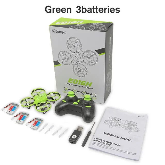 Mini Altitude Hold Headless Mode 8mins Flight Time 2.4G RC Drone