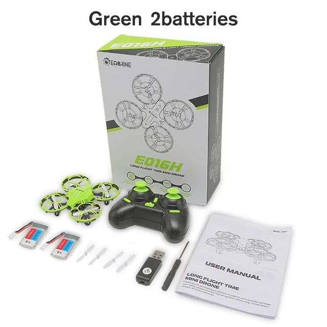 Mini Altitude Hold Headless Mode 8mins Flight Time 2.4G RC Drone