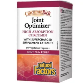 Natural Factors Curcumin Rich Joint Optimizer 60 Veggie Caps