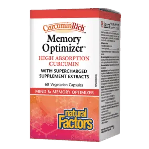 Natural factors - memory optimizer | curcuminrich 60 vcaps
