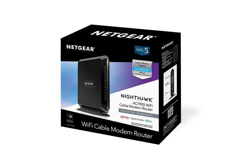 Netgear AC1900 WiFi Cable Modem Router