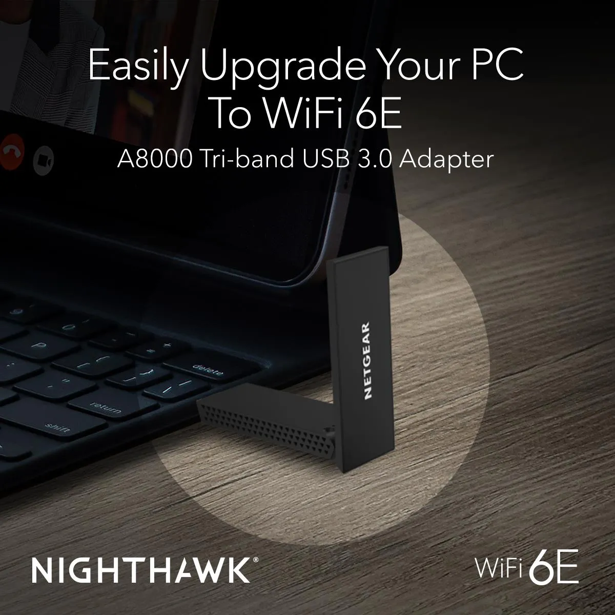 NETGEAR Nighthawk AXE3000 WiFi 6E USB 3.0 Adapter