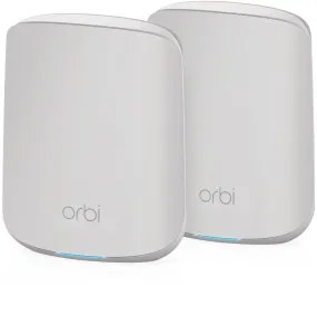 NETGEAR Orbi AX1800 Dual-Band Mesh Wi-Fi 6 System (2 pack)