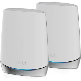 NETGEAR Orbi Whole Home Tri-band Mesh WiFi 6 System (RBK752) (Refurbished)