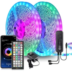 Nexillumi 132 Ft. Color Changing RGB LED Lights