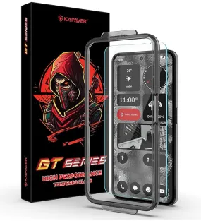 Nothing Phone 2 Tempered Glass Screen Protector Guard | Glass HD - 1 Pack (With Easy Applicator)
