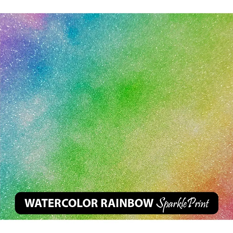 Ombre Sparkleprint Patterned HTV (13.5" x 12")