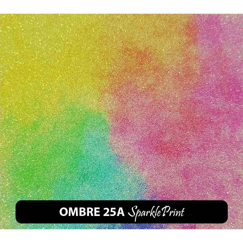 Ombre Sparkleprint Patterned HTV (13.5" x 12")
