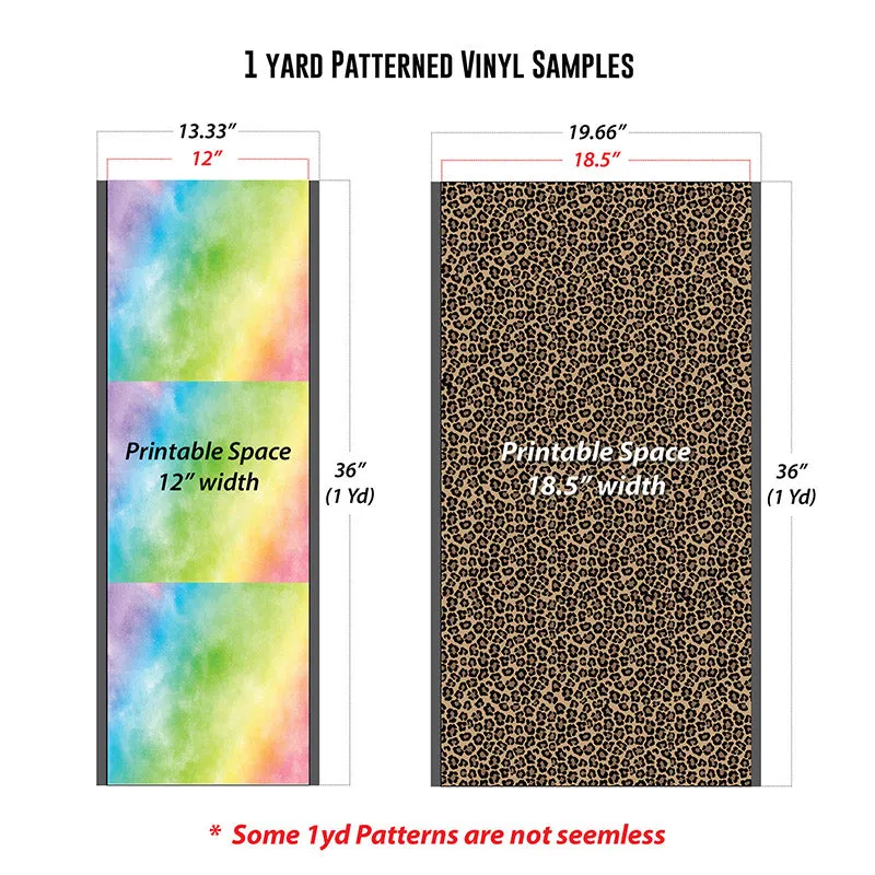 Ombre Sparkleprint Patterned HTV (13.5" x 12")